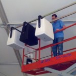 The Grandview Outdoor Ballroom Subwoofer Installation